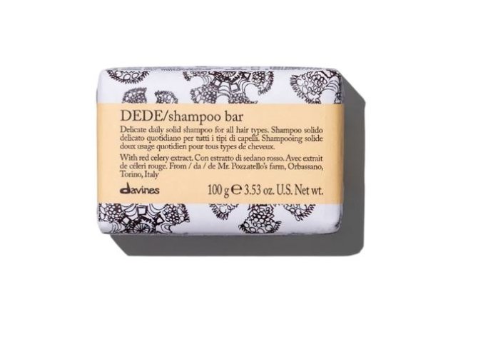 61 essential dede shampoo bar 100g WHITE