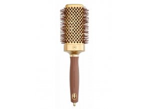 Kartáč Olivia Garden Expert Straight Wavy Bristle Gold & Brown 50 mm