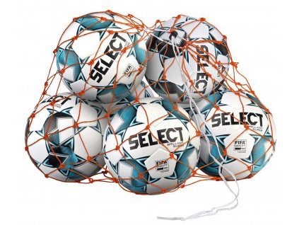 Síť na míče Select Ball net 14-16 balls oranžová Velikost: NS