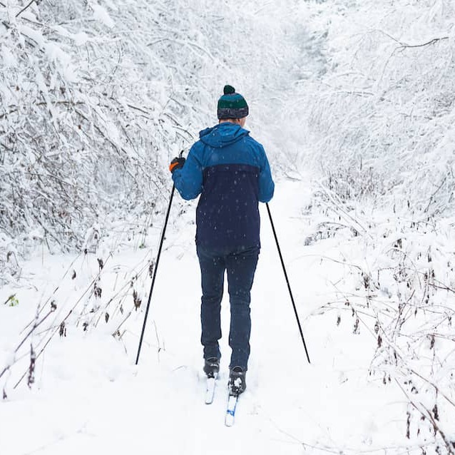 Popular routes for cross-country skiing enthusiasts