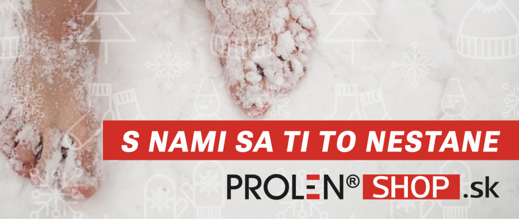 Teplé ponožky aby nohy nezamrzli