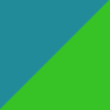 türkis-neongrün
