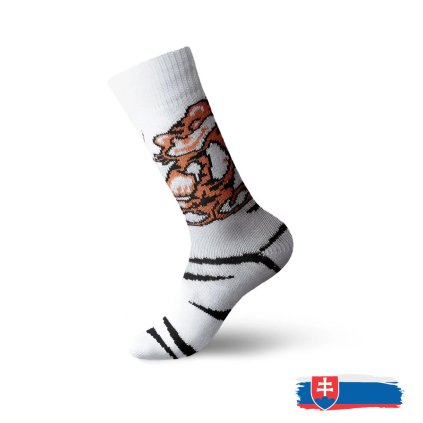 1042 1 1042 detske ponozky folkies tiger biele copy