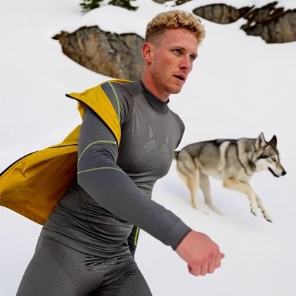 Karpathia men's functional thermals grey