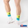 Karpathia® Kompressions-Radsport-Socken - Streifen
