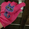 Printed Virus Protective Gloves - Dark