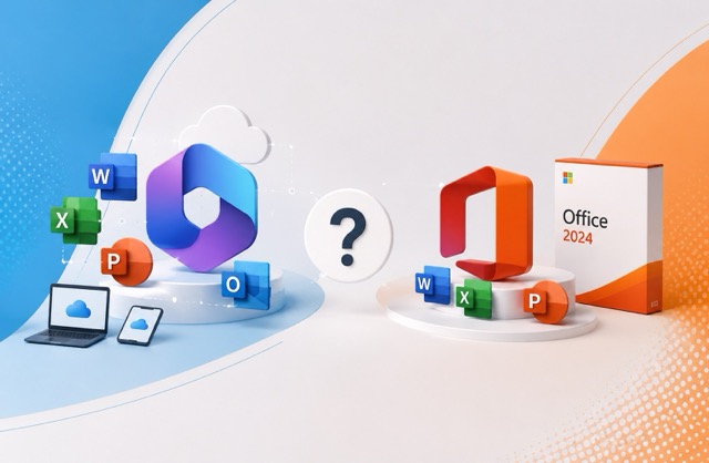 Microsoft 365 nebo Office 2024 – který software vybrat a proč?