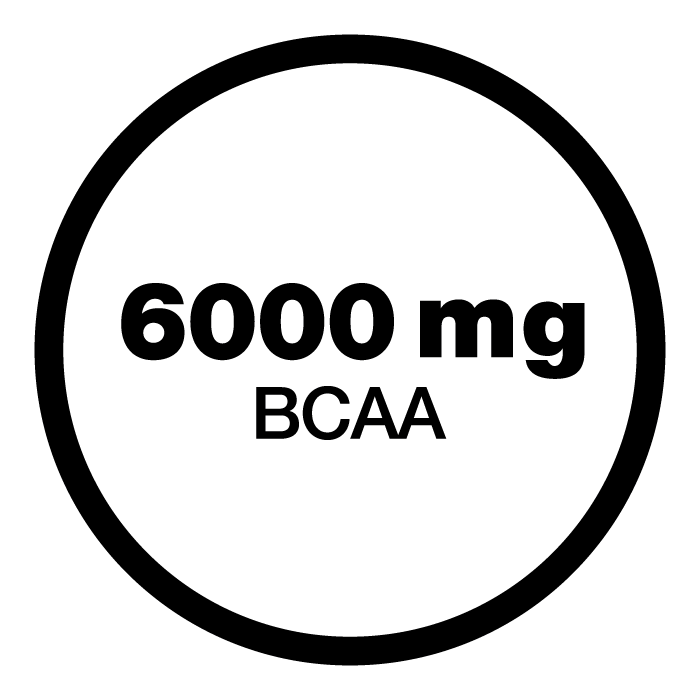 6000 mg BCAA