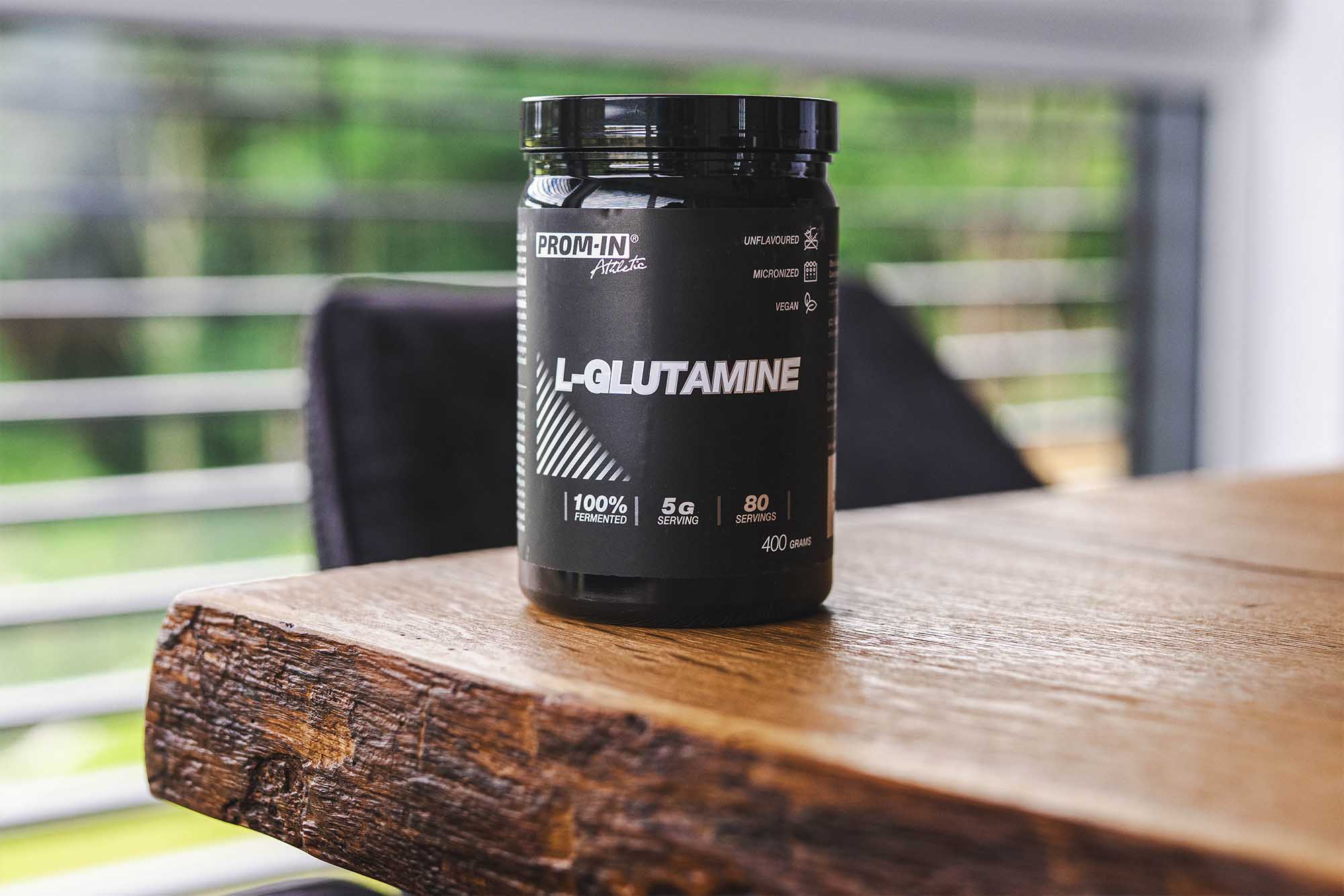 PROM-IN L-GLUTAMINE 100% čistý fermentovaný l-glutamin ve farmaceutické kvalitě