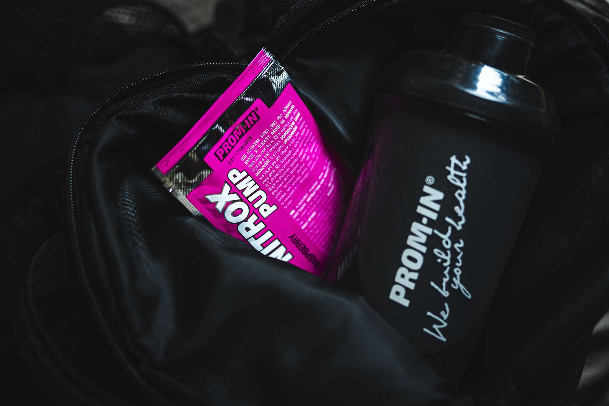 PROM-IN Nitrox Extreme předtréninkový booster pro maximální prokrvení a výkon