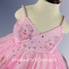 Šaty ze soutěže růžové na ramínka (elsa)