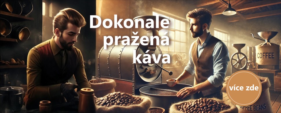 Dokonale pražená káva