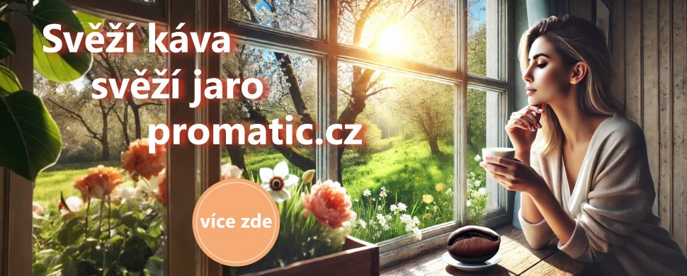 Svěží káva svěží jaro promatic.cz