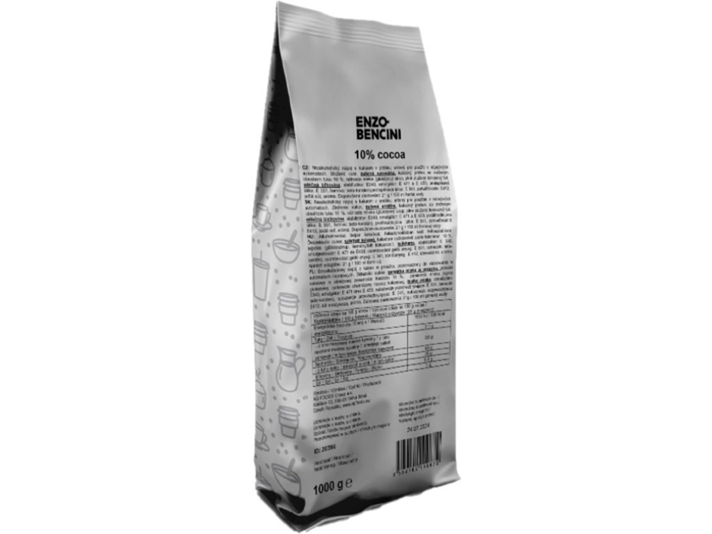 1 ENZO BENCINI 10% cocoa 1000g