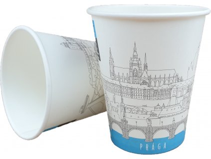 Kelímek automatový cities TO GO 200 ml papírový sada 50 ks