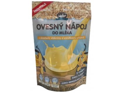 292 ovesny napoj do mleka s vanilkovou prichuti 2000g 10 x 200g