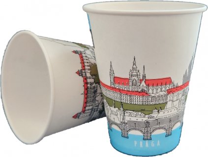 Kelímek automatový papírový 150 ml cities vending 75 ks