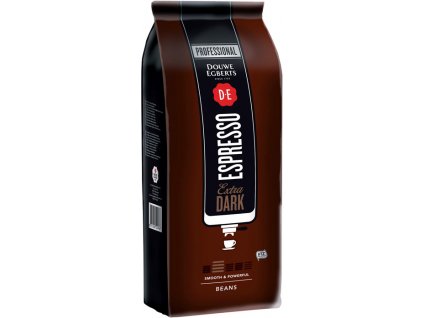 Douwe Egberts Espresso Extra dark roast zrnková káva 1000g