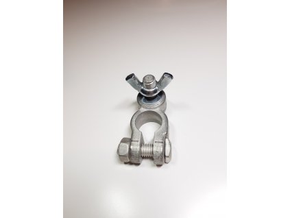 svorka autobaterie s křídlovou Fe maticí M8 kod 22024 -