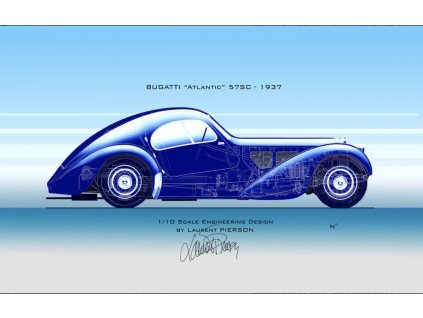 Bugatti 57 SC blue