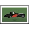Bugatti 57SC Atlalante 1936 red edice prestiz zeleny tisk 5 promineli