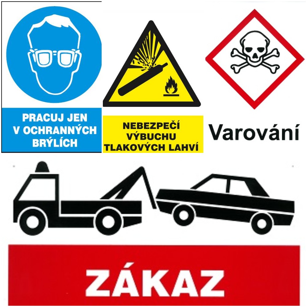 Zákazy a informace: Označte si svůj majetek i pracoviště