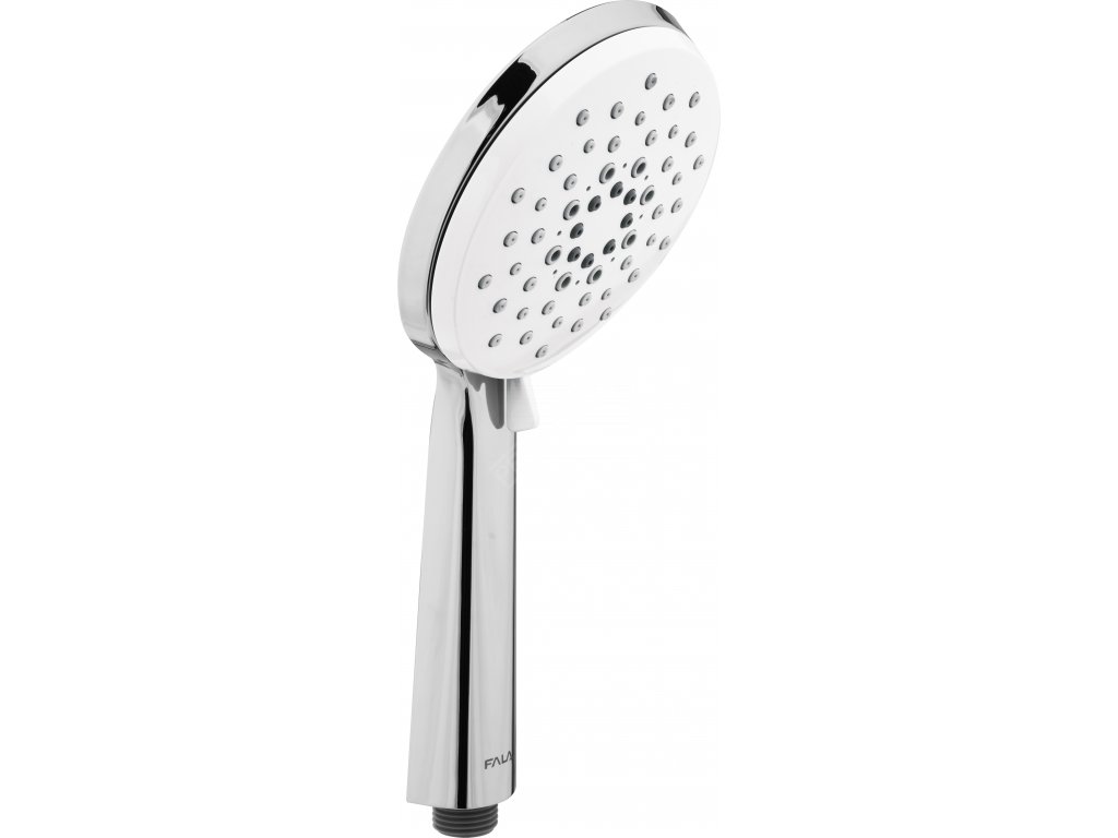 Sprchová hlavice WHITE MOON 120mm 3 funkce Fala TO-75639