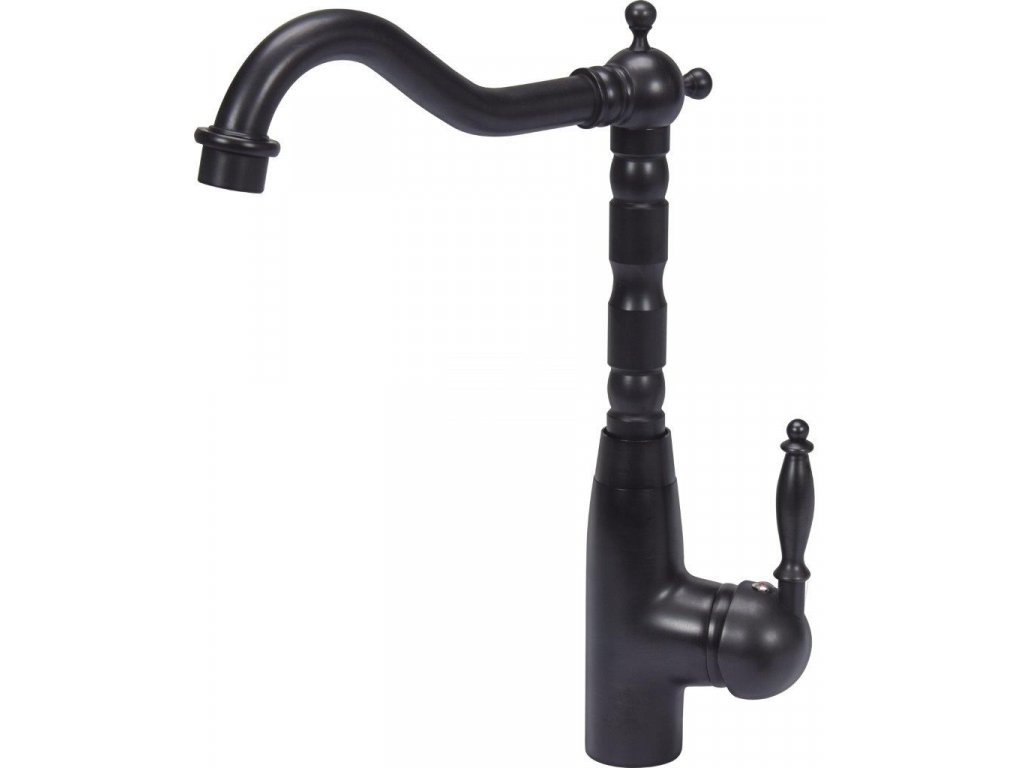 Baterie dřezová Retro Black 1 Fala TO-75834 + Dárek, servis bez starostí v hodnotě 300Kč