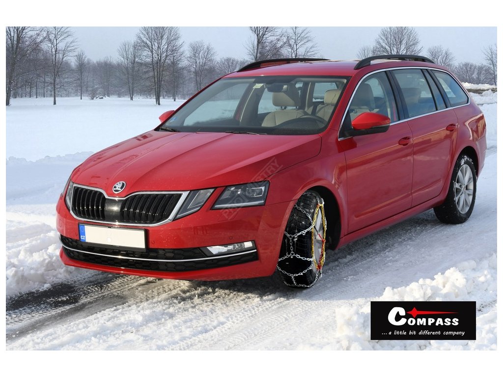 Sněhové řetězy SNOW12 ÖNORM X60 nylon bag Compass 01401 + Dárek, servis bez starostí v hodnotě 300Kč