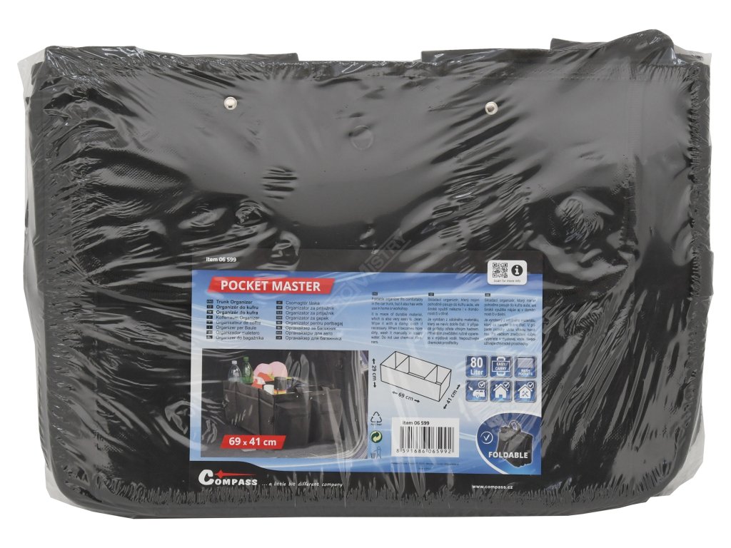 Organizér do kufru 69x41cm POCKET MASTER Compass 06599