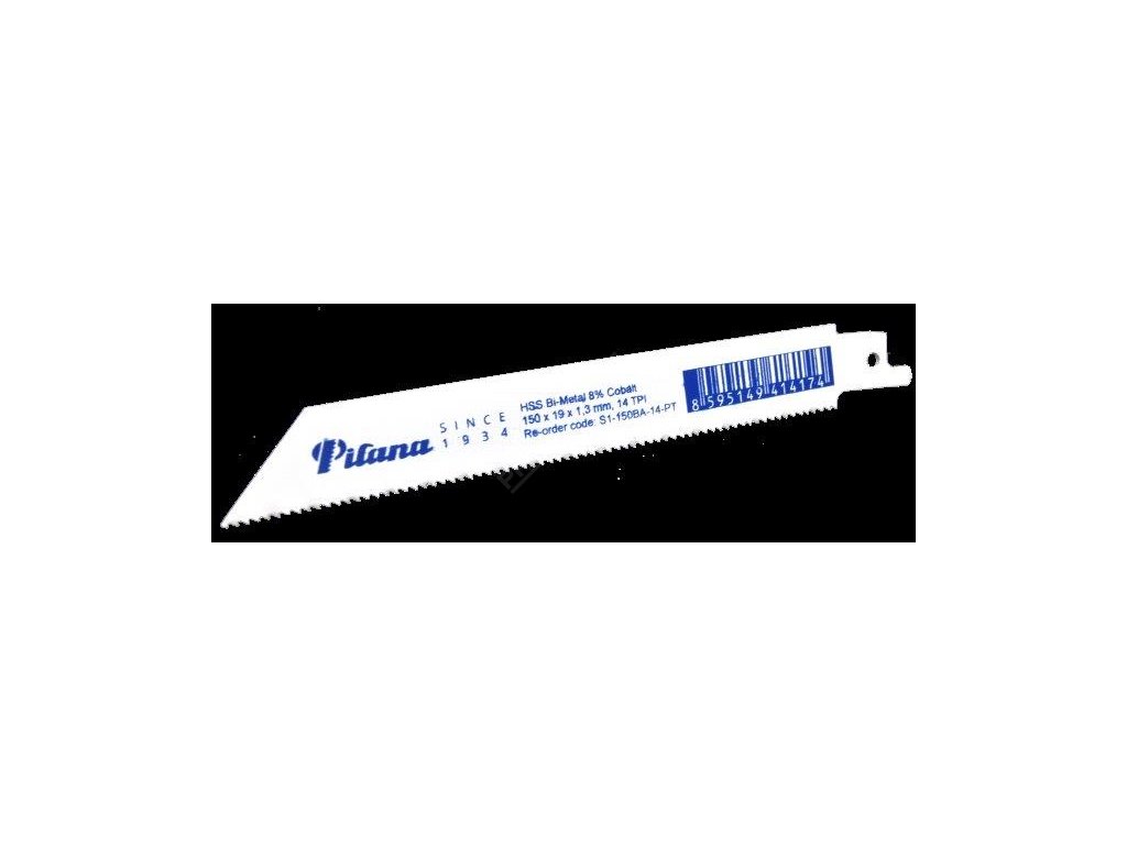 Šavlový pil.list BiCo, 150x19x1,3mm, 8/11 TPI - 5ks PILANA Metal s.r.o. PILS1150BAV5PT