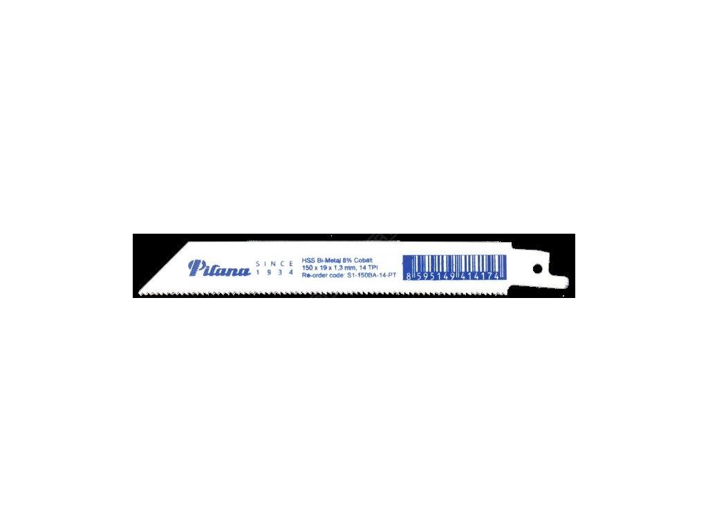 Šavlový pil.list BiCo, 150x19x1,3mm, 8/11 TPI - 5ks PILANA Metal s.r.o. PILS1150BAV5PT