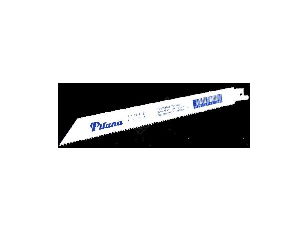 Šavlový pil.list BiCo, 200x19x1,3mm, 8/11 TPI - 5ks PILANA Metal s.r.o. PILS1200BAV5PT