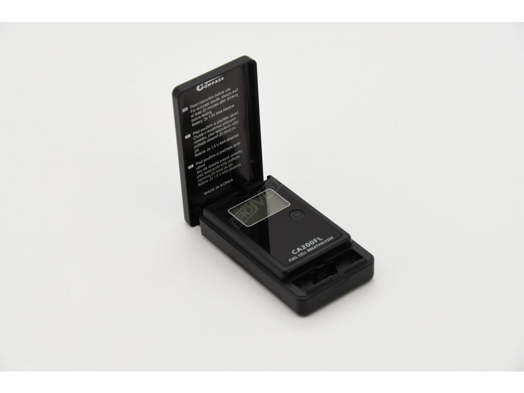 Alkohol tester AlcoZero3 - elektrochemický senzor (CA200FL) Compass 01908 + Dárek, servis bez starostí v hodnotě 300Kč