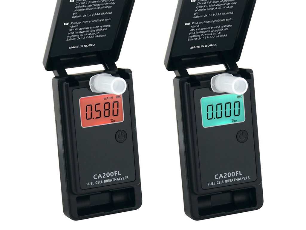 Alkohol tester AlcoZero3 - elektrochemický senzor (CA200FL) Compass 01908 + Dárek, servis bez starostí v hodnotě 300Kč