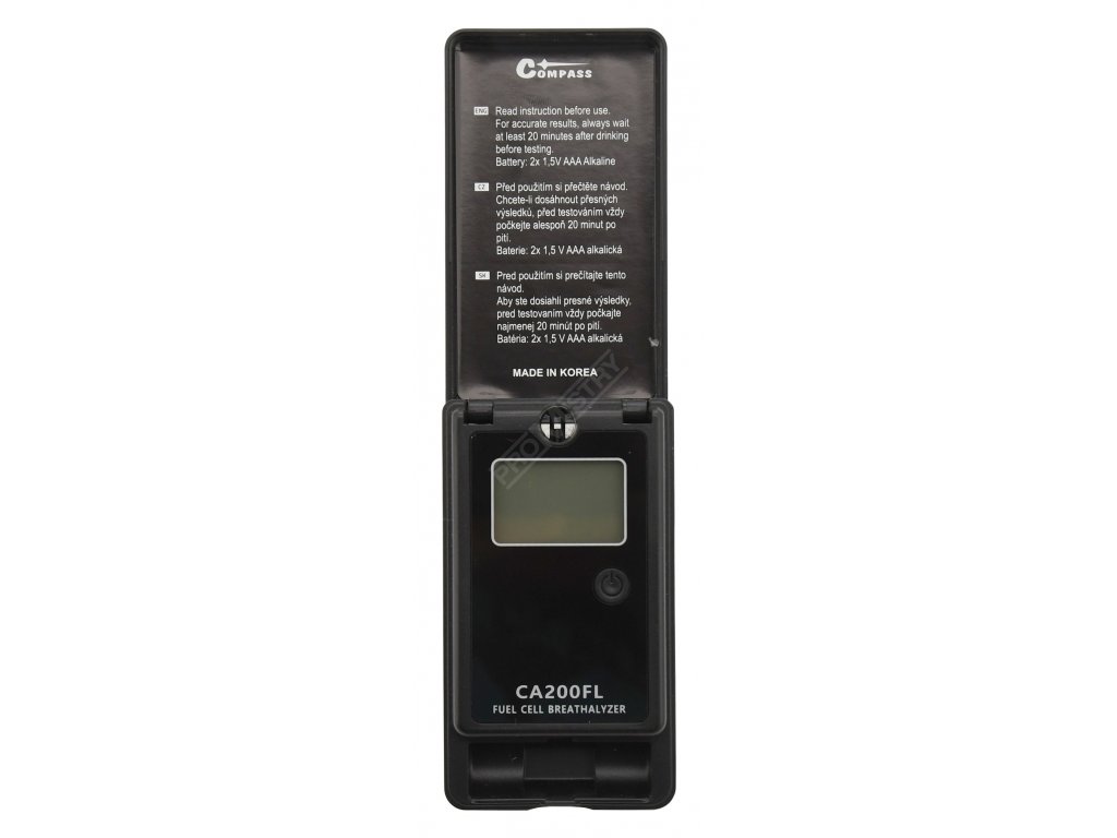 Alkohol tester AlcoZero3 - elektrochemický senzor (CA200FL) Compass 01908 + Dárek, servis bez starostí v hodnotě 300Kč