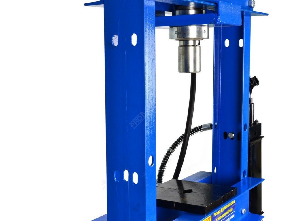 Hydraulický lis s manometrem 20t, dvoustupňové čerpadlo GEKO nářadí G02082 + Dárek, servis bez starostí v hodnotě 300Kč