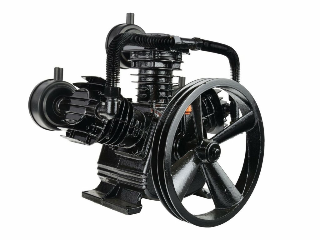 Kompresor do vzduchového kompresoru třípístový, 5,5HP, 100l - náhradní díl GEKO nářadí G80314 + Dárek, servis bez starostí v hodnotě 300Kč