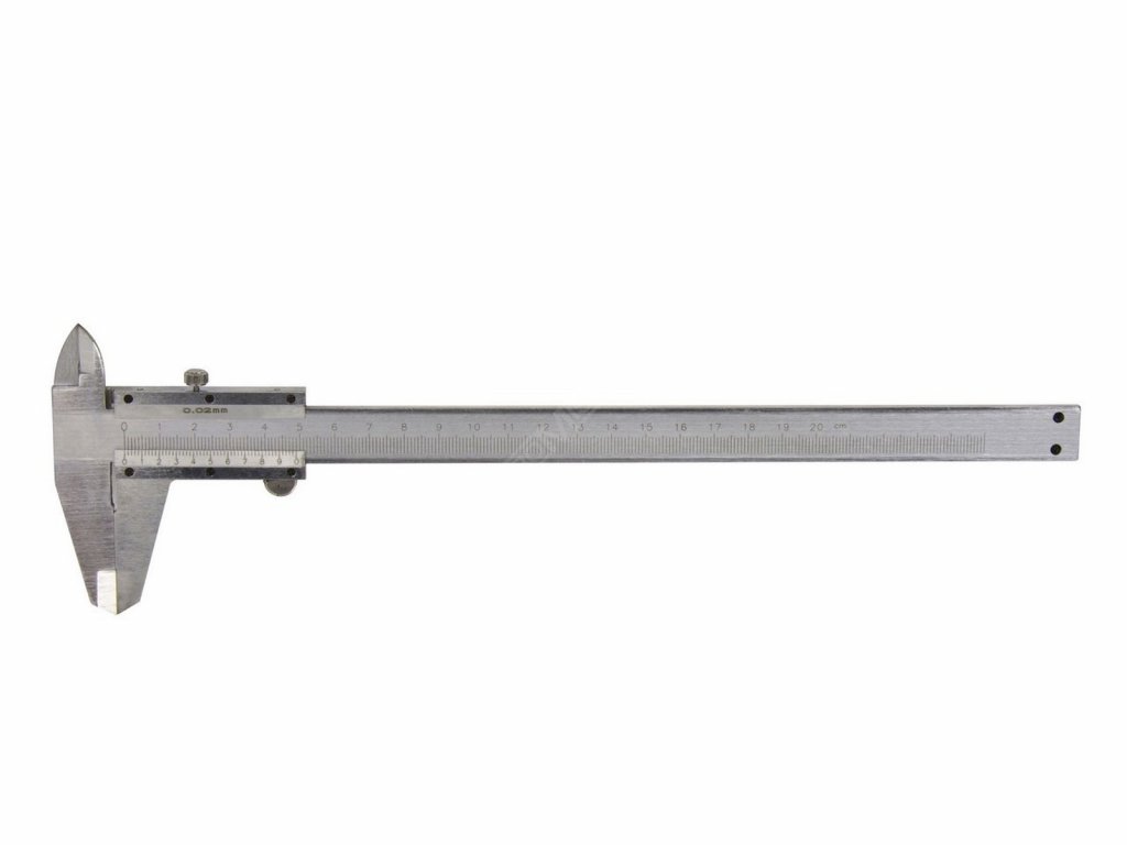 Měřítko posuvné kovové, 0-200mm x 0,02 GEKO nářadí G01478