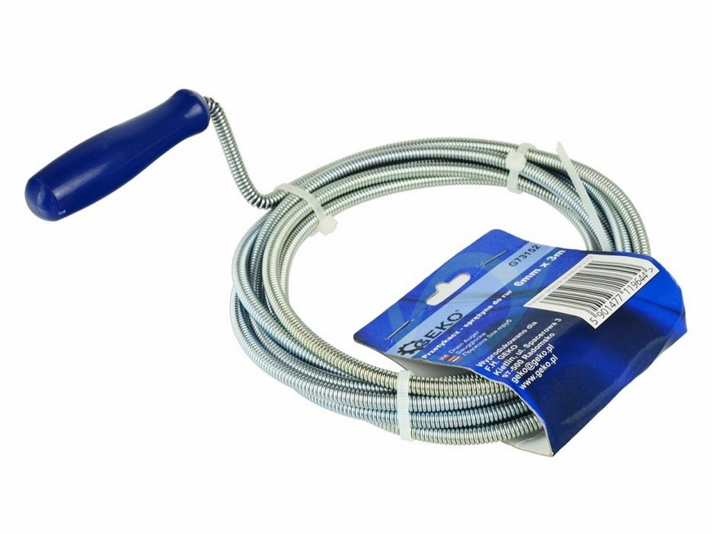 Pero protahovací na čištění odpadů, 3m x O 6mm GEKO nářadí G73152