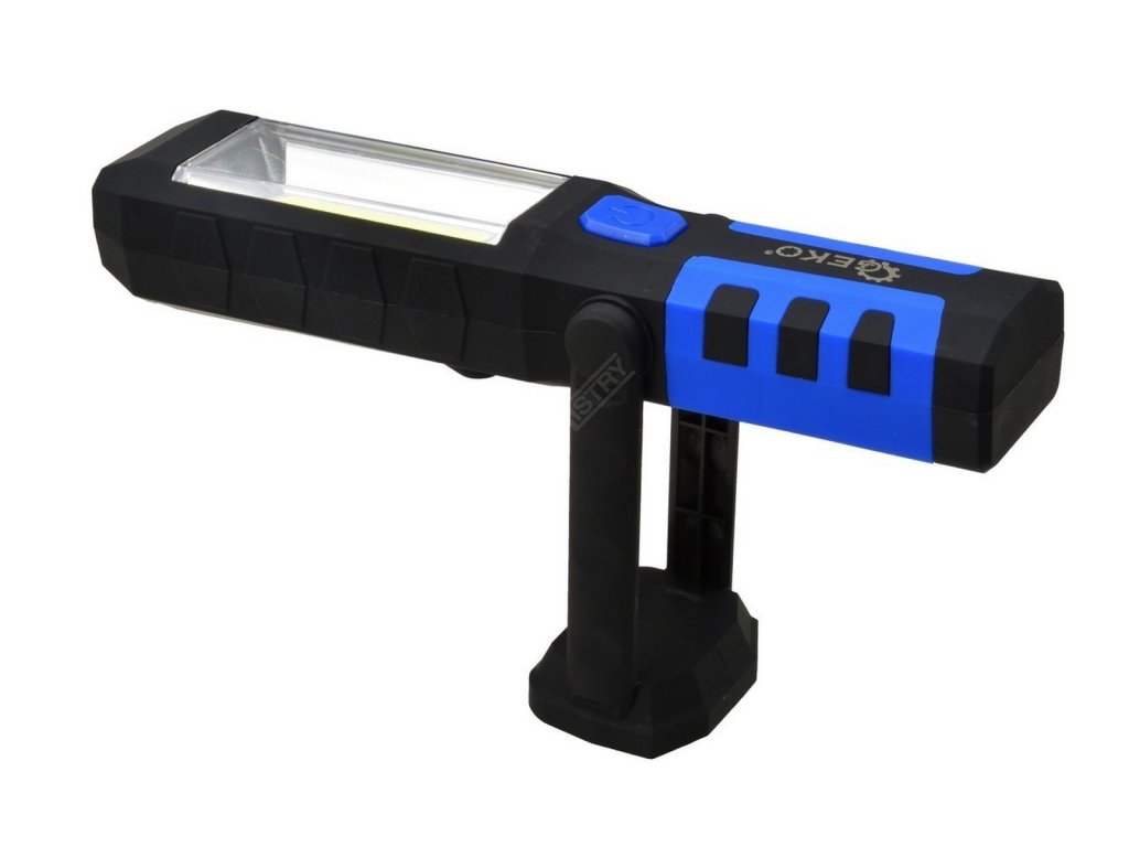 Montážní LED lampa, 230/12V, 3W-240, Li-on aku GEKO nářadí G15100