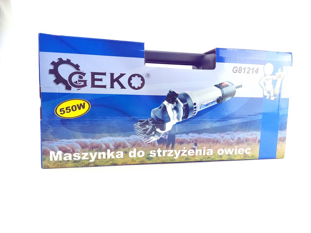 Stříhací strojek / nůžky na ovce 550W, 2400 kmitů GEKO nářadí G81214 + Dárek, servis bez starostí v hodnotě 300Kč
