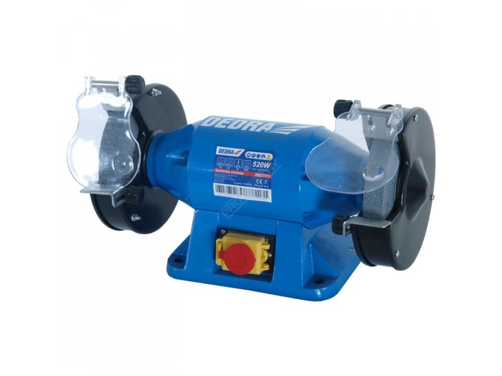 Stolní kotoučová bruska 520 W, brusný kámen 175x32 mm DEDRA DED7771 + Dárek, servis bez starostí v hodnotě 300Kč