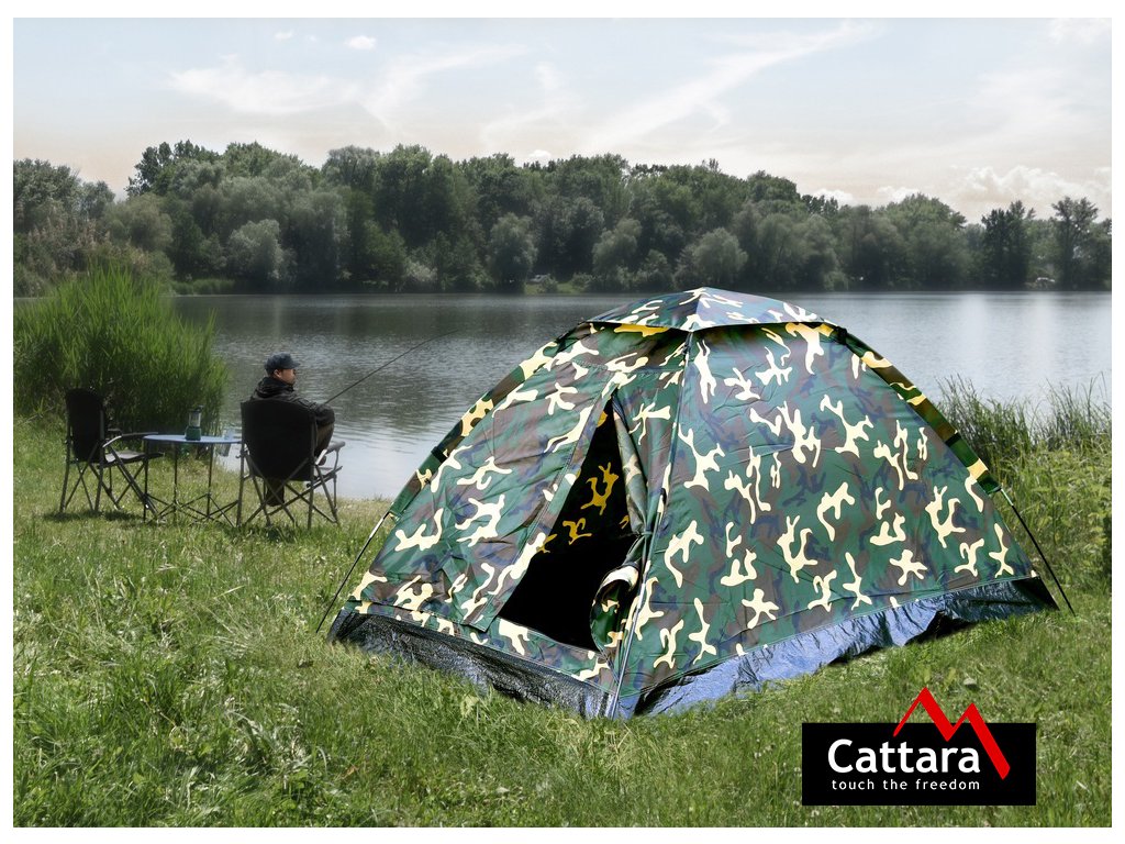 Stan ARMY pro 2 osoby 200x120x100cm PU2000mm Cattara 13352