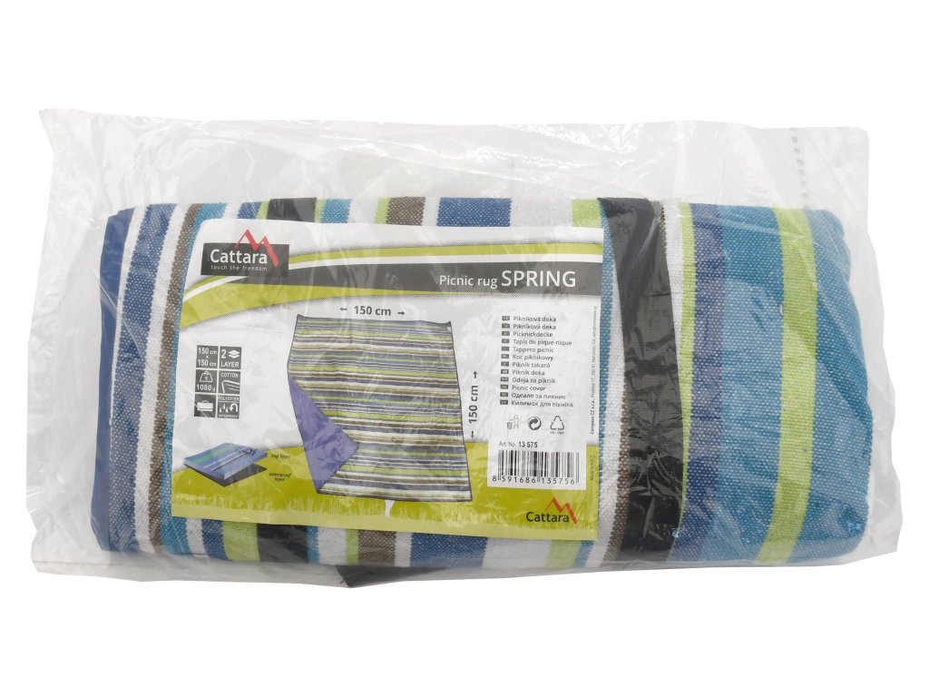 Pikniková deka SPRING 150x150cm Cattara 13575