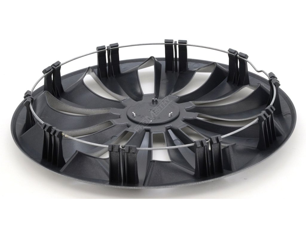 Kryty kol 16" FOX RING SILVER/BLACK (sada 4 ks) Compass 32364 + Dárek, servis bez starostí v hodnotě 300Kč