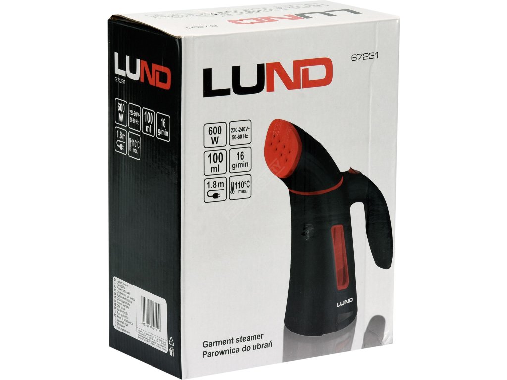 Napařovač oděvů 600W LUND TO-67231