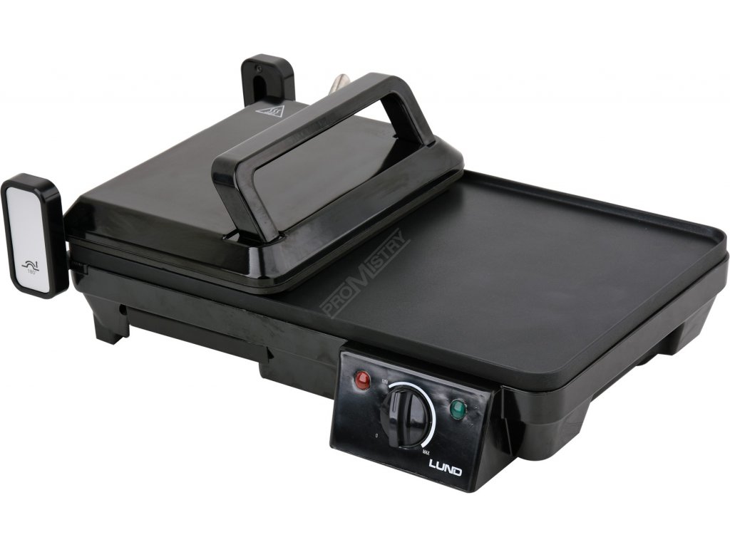 Kontaktní grill 2000W 2v1 LUND TO-67455 + Dárek, servis bez starostí v hodnotě 300Kč