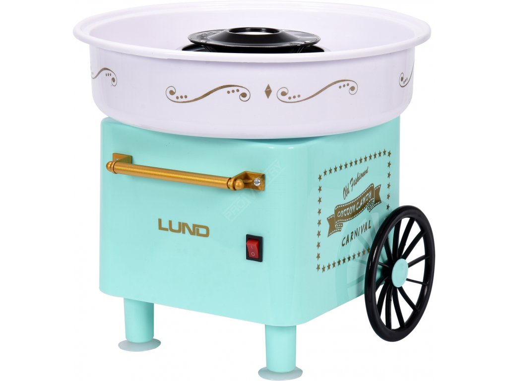 Stroj na cukrovou vatu - vozík 450W LUND TO-68250 + Dárek, servis bez starostí v hodnotě 300Kč