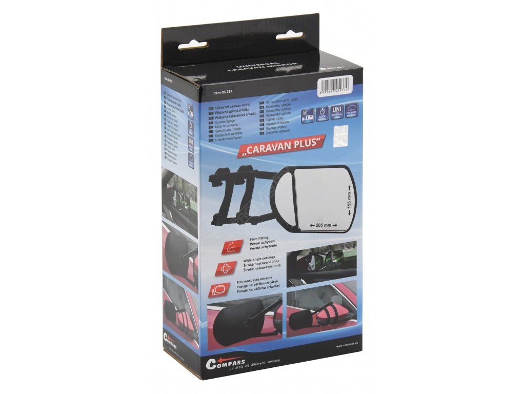 Zrcátko boční přídavné CARAVAN PLUS Compass 05237